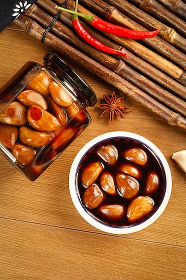 تصویر 3 از عرضه سیر ترشی اصل تهیه شده با استاندارد بین المللی